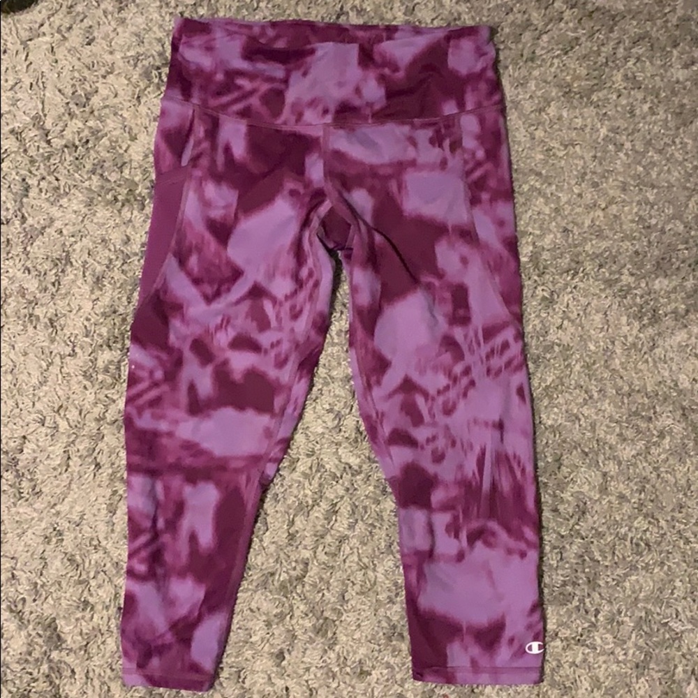 Cropped Champion leggings size M
